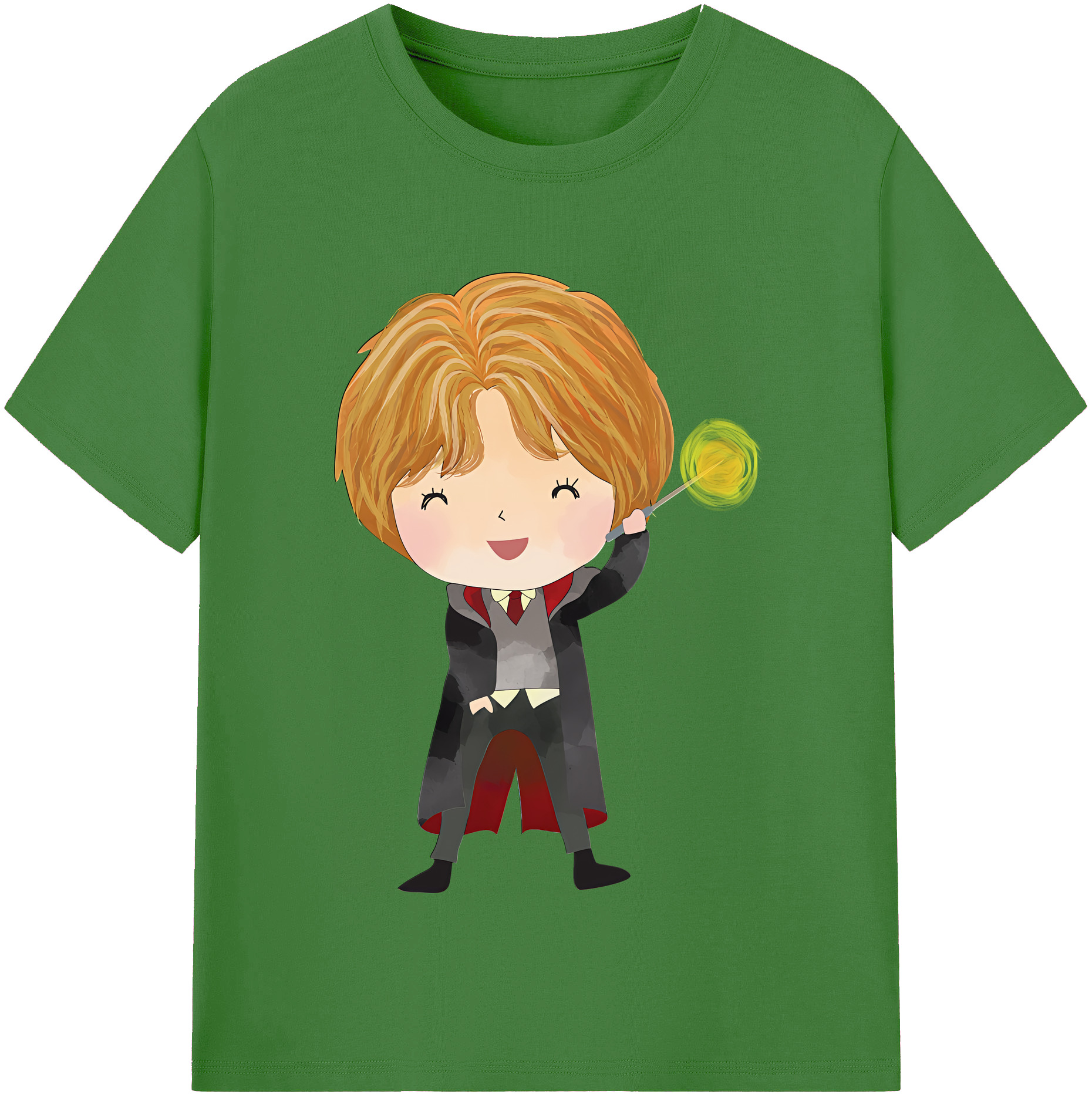 （画像用） Harry Potter ハリー・ポッターシリーズ レディースカジュアルプリントTシャツ（綿100％）